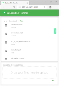 Imágen 4 Drag & Drop File Transfer android