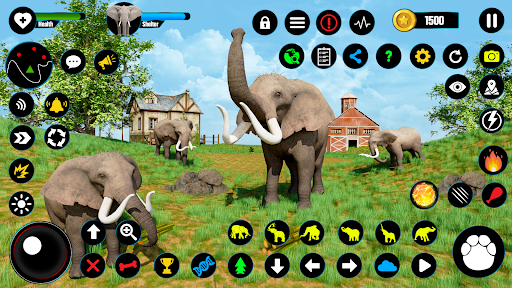 Scary Elephant Animal Wildlife Screen 3