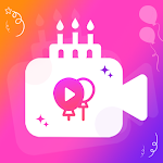 Cover Image of Download Birthday Video Maker with Song  APK