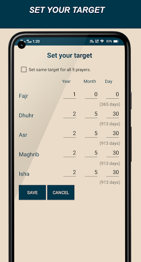 Qadha Solat Screen 3
