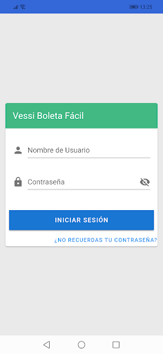 Android application Vessi screenshort