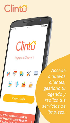 Android application Cleaners Agenda screenshort