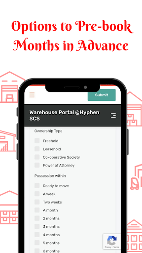 Warehouse Search - Hyphen SCS Screen 2