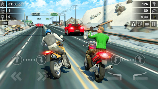 Road Rush - Street Bike Race screenshots apk mod 2