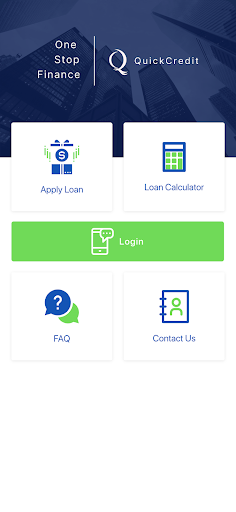 Android application QuickCredit screenshort