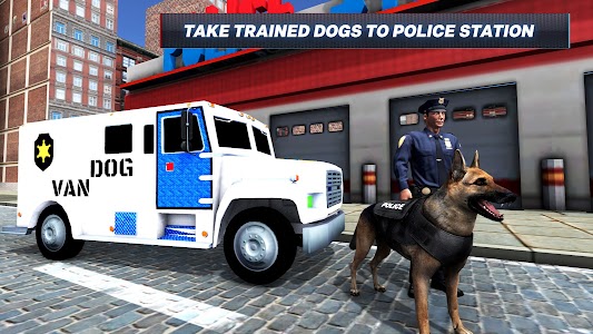 Police Dogs Van Driver Games Unknown