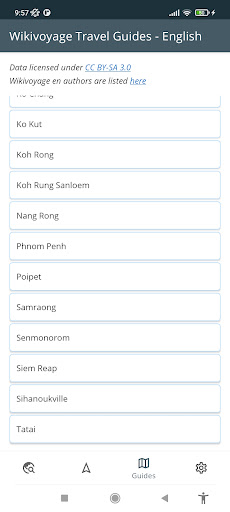 Siem Reap Cambodia Offline Map Screen 3