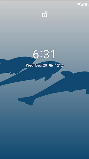 3 Dolphins Live Wallpaper Screen 2