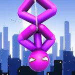 Cover Image of Download Stickman Spider Rope Hero Game  APK