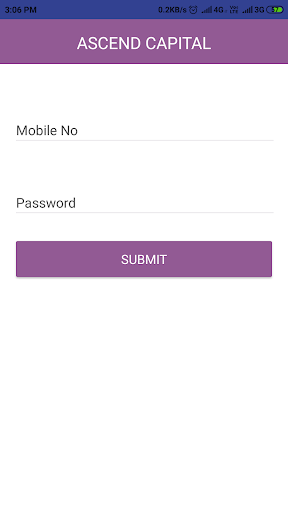 Android application Ascend Staff screenshort