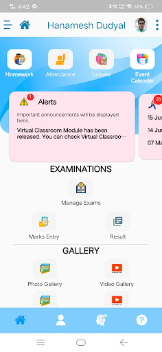 Kalpavruksha ModelSchool Staff Screen 3