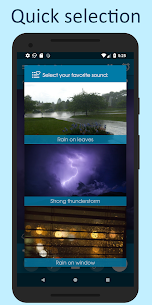 Relax Rain MOD APK- Rain sounds (Premium / Paid Unlocked) Download 2