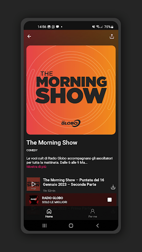 Radio Globo Screen 3