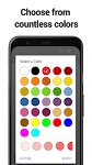 screenshot of Colors & Gradients Wallpaper