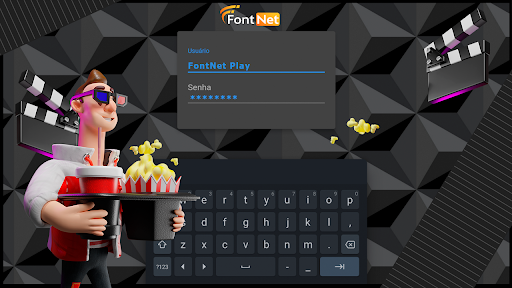 FontNet Play STB Screen 2