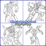 How to Draw Robot Transformers Step by Step icon
