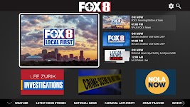 screenshot of FOX 8 WVUE Mobile