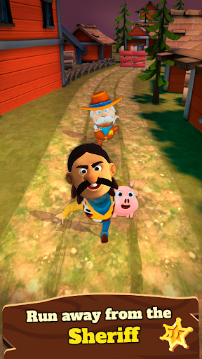 Android application Bacon Run! screenshort