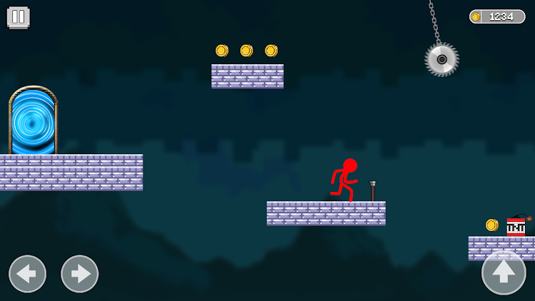 Stickman Parkour Running Game - New - (Android)