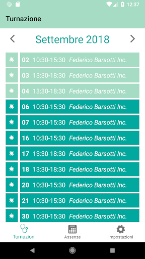 Android application Aip Florence screenshort