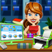 Real Bank Manager Cash Register - Kids Banker Game