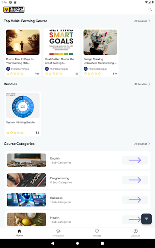 ihabital Micro-Learning Habit