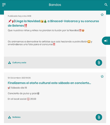 Binaced-Valcarca Informa Screen 3
