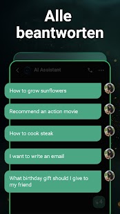 KI-Chatbot KI-Generator GPTalk Bildschirmfoto