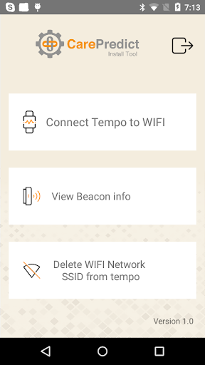 Android application CP Technician screenshort