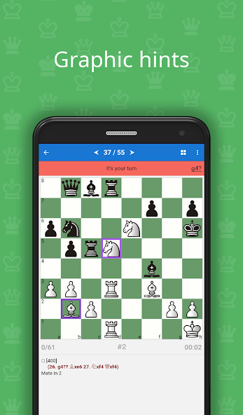 Mate in 2 (Chess Puzzles) banner