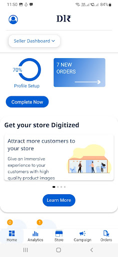 Dealer -The Retail Connect App Screen 2