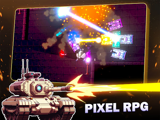 Laser Tanks: Pixel RPG screenshot 6