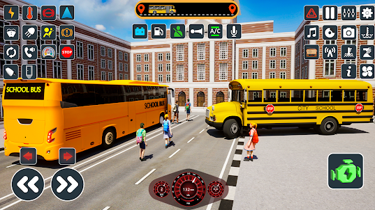 School Bus Simulator Dubai Bus
