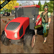 Farm Tractor Sim - Forage Farming Games