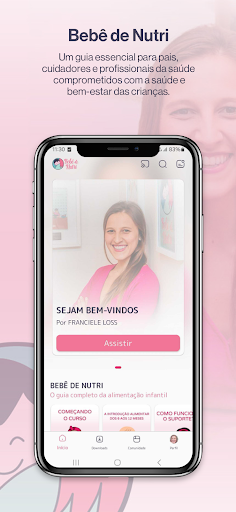 Android application Bebê de Nutri screenshort