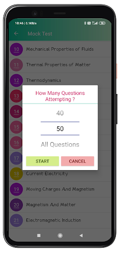 Objective Physics - NEET Guide Screen 2