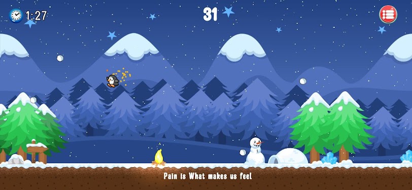 #3. Sporty Penguin (Android) By: Say Cheese
