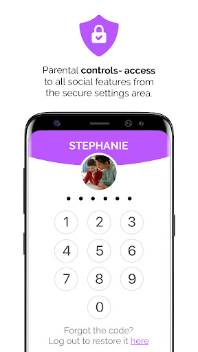 kChat - Safe Chat for Kids Screen 3