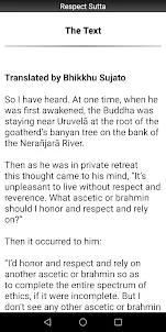 Respect Sutta - Buddhism