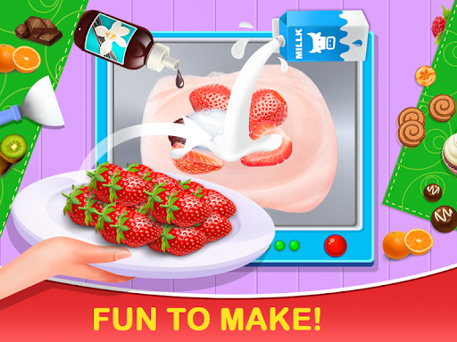 Ice Cream Roll Maker Cooking Screen 2
