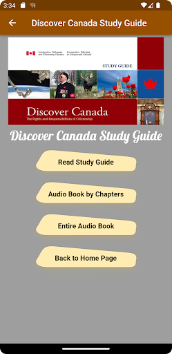 Canadian Citizenship Test-2024 Screen 3