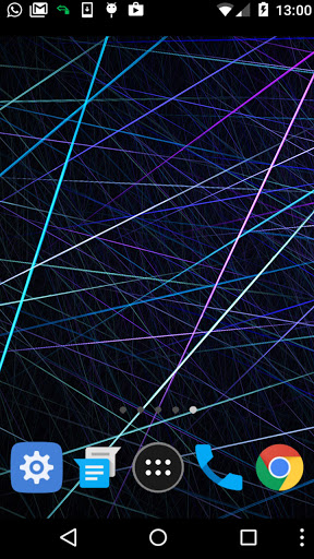 neon line wallpaper Screen 2