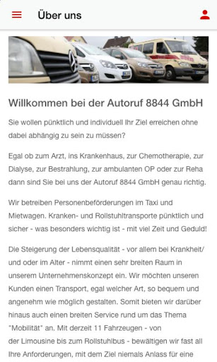 Autoruf 8844 Screen 2