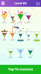Mocktail Sort Puzzle - Water Color Sorting 1.0.3 APK screenshots 1