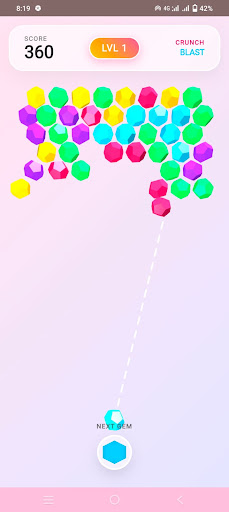 Crunch Blast: Crystal Puzzle screenshot
