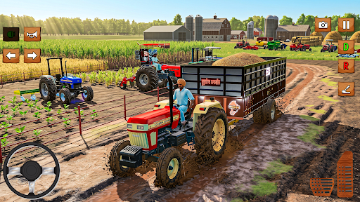 Real Farming Game 3D Tractor screenshot