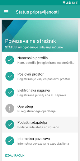 miniBlagajna Screen 2