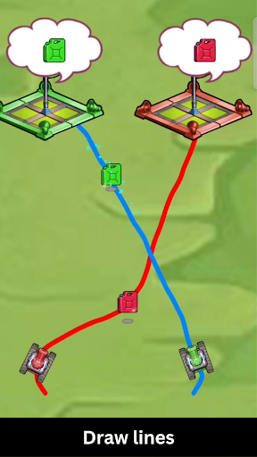 Android application Tank Rush - Fun Drawing screenshort