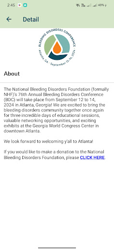 NBDF Events Screen 3