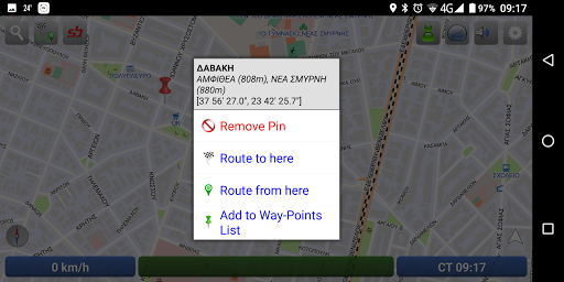 3D Offline Navigation & Maps Screen 3